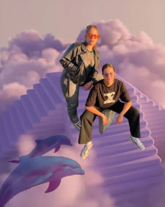 JUICYBUSSI über den Wolken